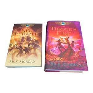 The Kane Chronicles Set Hardback Rick Riordan 1-2 Books Lot